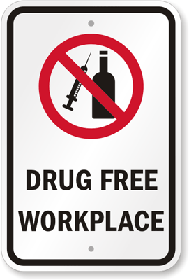 Drug-Free-Workplace-Sign-K-6918